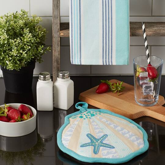 DII® Seashell Potholder Gift Set